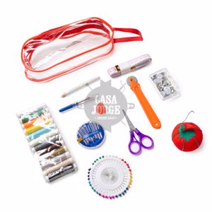 COSTUREROS PARA VIAJE EN BOLSITO TRANSPARENTE KONE